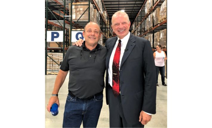 Dave with Larry Dorfman