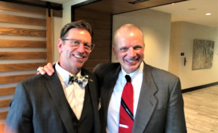 Dave with Dan Wolf of Dan Wolf Automotive Group