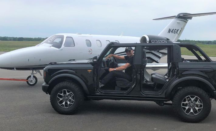 Dave's ride to Kocourek Auto